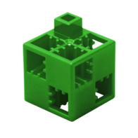 Кубик-основание зеленый 20х20 Artec - fgospostavki.ru - Минусинск