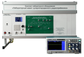 Комплект лабораторного оборудования «Лабораторный макет супергетеродинного радиоприёмника»  - fgospostavki.ru - Минусинск