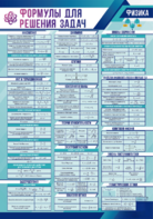 Стенд "Формулы для решения задач по физике" Вариант 1 - fgospostavki.ru - Минусинск