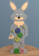 Бизиборд «Пасхальный кролик» - fgospostavki.ru - Минусинск