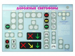 Базовый комплект светового оборудования "Транспортные светофоры" с беспроводным пультом дистанционного управления - fgospostavki.ru - Минусинск