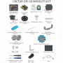 Robo kit DIYGO Мобильный робот с колесами всенаправленного движения - fgospostavki.ru - Минусинск